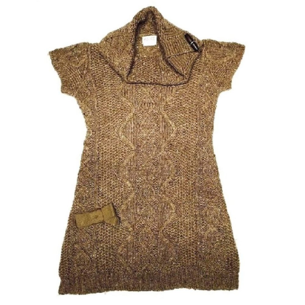 NEW W TAG Kanz Girl's Wool Blend Weekend Trip Cable Sweater Dress 5 Years/110 cm